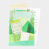 Midori MD A4 7 Pocket LANDSCAPE FOREST Clear Folder