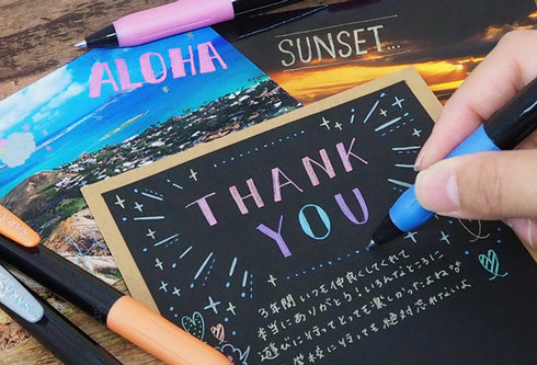 Zebra Sarasa DECOSHINE Deco Shine Metallic Shiny RED 0.5mm Push Clip Gel Pen | ALL Colors