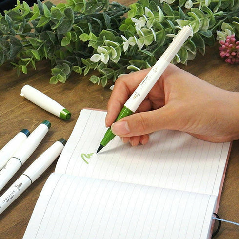 Sailor SHIKIORI Four Seasons SPRING Dual Tip Calligraphy Brush Pen Fine Tip Pen | 25-5101-001