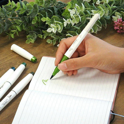 Sailor SHIKIORI Four Seasons WINTER Dual Tip Calligraphy Brush Pen Fine Tip Pen | 25-5101-004