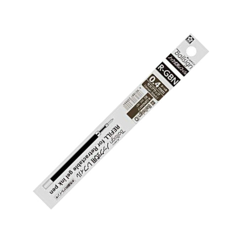 Sakura Craypas Knock MOCHA BLACK REFILL 0.4mm Gel Ink Ballpoint Pen BallSign iD | R-GBN04-17