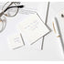 Translucent Transparent MINI PET PLAIN Vellum Sticky Notes | 1.57 X 1.57 Inches 200 sheets