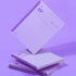 MOTEMOTE Violet SPRING Book Notebook Cornell Ruled 5mm Grid 100 Pages | 258mm x 158mm- USA Located!