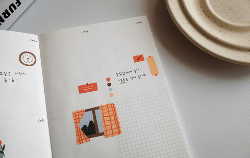 Suatelier Sonia PVC Transparent Stickers 1118 | Mood Planning Office Stickers