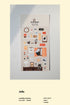 Suatelier Sonia PVC Transparent Stickers 1118 | Mood Planning Office Stickers
