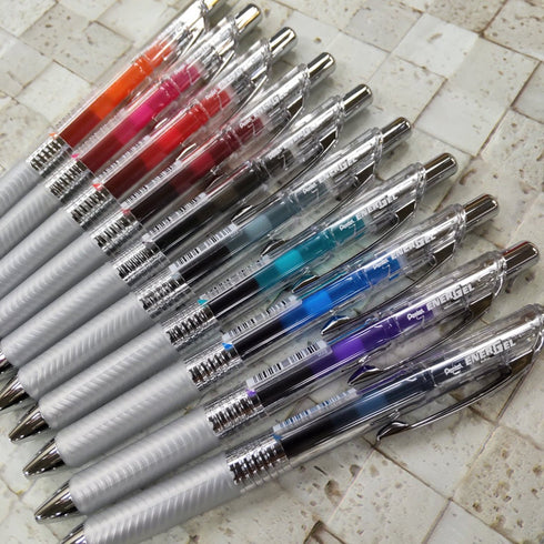 Pentel EnerGel Infree BLUE Gel Pen 0.5 mm | BLN75 Quick Drying Smudge Resistant