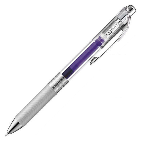 Pentel EnerGel Infree VIOLET Gel Pen 0.5 mm | BLN75 Quick Drying Smudge Resistant
