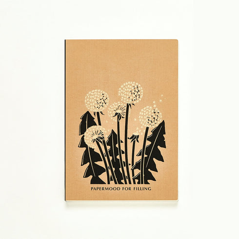 Papermood A6 Tomoe River GRID Undated Softcover GOLD Foil Notebook Planner Journal | GRID 68gsm