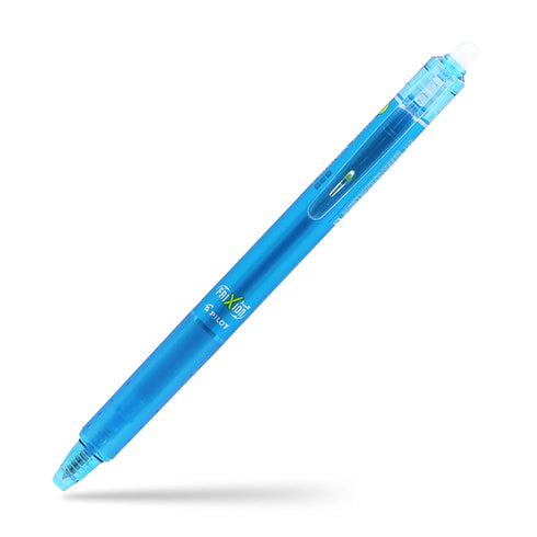 Pilot FriXion LIGHT BLUE Ball Knock 05 Gel Pen 0.5 mm Erasable Pen | LFBK-230EF