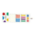Kamio Japan Watercolor Color PINK Sample Book Sticky Notes | 135 Sheets Washi Paper