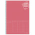Kokuyo A5 Campus PINK WEEKLY Undated Study Planner Notebook | 28 Sheets Eco-Friendly Wood-Free Paper Y82MW