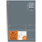Kokuyo A5 Campus DARK GRAY DAILY Undated Study Planner Notebook | 32 Sheets Eco-Friendly Wood-Free Paper Y82MD