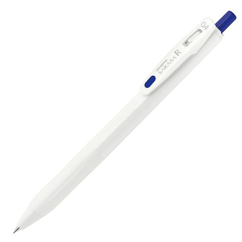 Zebra Sarasa "R" Rich BLUE 0.4mm Push Clip Gel Pen Super Saturated Ink | JJS29-R1