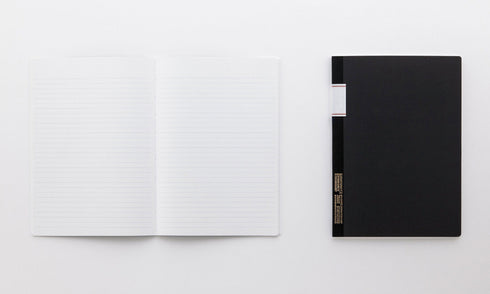 Stalogy B5 BLACK 7mm RULED College Ruled Notebook | B5 34 Pages S4010