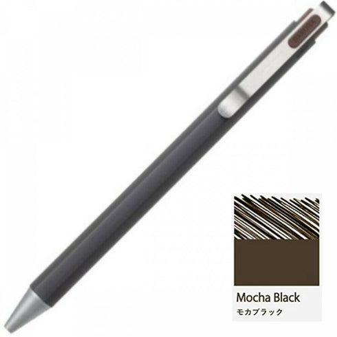 Sakura Craypas Knock MOCHA BLACK 0.5mm Gel Ink Ballpoint Pen BallSign iD | GBR205-17