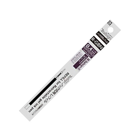 Sakura Craypas Knock PURE BLACK REFILL 0.4mm Gel Ink Ballpoint Pen BallSign iD | R-GBN04-49