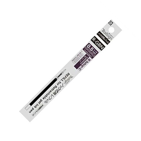 Sakura Craypas Knock FOREST BLACK REFILL 0.5mm Gel Ink Ballpoint Pen BallSign iD | R-GBN05-30