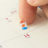 Midori Seal Collection Planner Stickers Removable Sticker | 2392 Food Ice Cream BBQ Shish Ka Bob