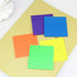 Translucent Transparent PET COLOR Vellum Sticky Notes | 3 X 3 30 sheets