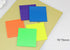 Translucent Transparent PET PLAIN Vellum Sticky Notes | Plain 3 X 3 50 sheets