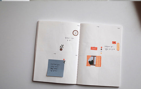 Suatelier Sonia PVC Transparent Stickers 1118 | Mood Planning Office Stickers