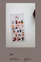 Suatelier Sonia PVC Transparent Stickers 1115 | Merry Hodoo Christmas Holiday Stickers