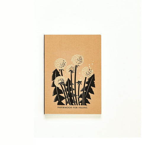 Papermood A6 Tomoe River GRID Undated Softcover GOLD Foil Notebook Planner Journal | GRID 68gsm