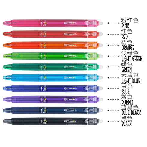 Pilot FriXion LIGHT BLUE Ball Knock 05 Gel Pen 0.5 mm Erasable Pen | LFBK-230EF