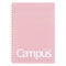 Kokuyo A5 Soft Ring PINK SUMMER Edition Notebook Dotted Line 6 mm Rule | 50 Sheets S131BT