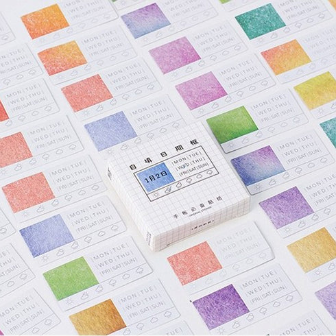 Premium Die-Cut Weather Frames Weather Tracking Daily Weather | 45 Stickers