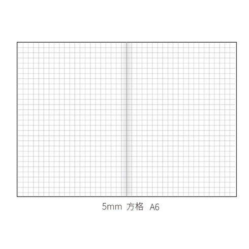 Chiba Stationery A6 Tomoe River Paper 5mm DOT GRID 52gsm Planner Notebook Journal | 416 Pages