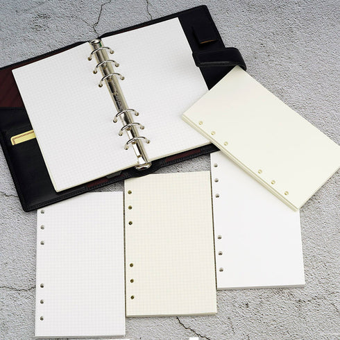 Chiba Stationery A6 Tomoe River Paper WEEKLY INSERT "A" 52gsm Planner Notebook Journal | 40 Pages 170mm X 95mm