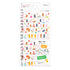Midori Seal Collection Planner Stickers Removable Sticker | 2456 Exercise Healthy Eating Health