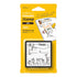 Midori Square Paintable Stamp Re-Inkable Self-Inking Stamp | EXERCISE TRACKER HEALTH Tracker Yellow Package