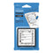 Midori Square Paintable Stamp Re-Inkable Self-Inking Stamp | GOING OUT EVENT Tracker Blue Package