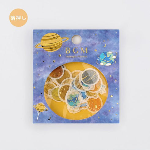 BGM Premium Die-Cut Flake Stickers Sticker Planets | FG047