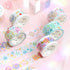 BGM Twinkle Star Geometric Stars Gold Foil Washi Tape