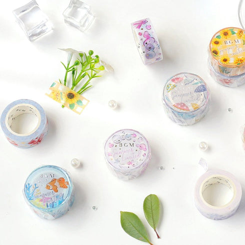 BGM Dream Soap Bubbles Washi Tape
