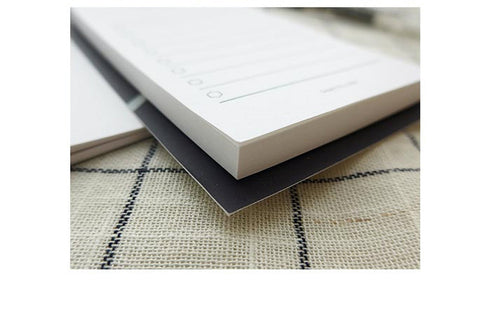 Suatelier Planner Sticky Notes BEIGE 1903 | Daily Plan To Do List Things To Do