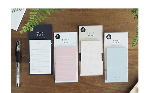 Suatelier Planner Sticky Notes PINK 1902 | Daily Plan To Do List Things To Do Checklist