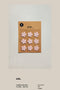 Suatelier Sonia PVC Transparent Stickers PINK 1669-65 | Felt Cherry Blossom Sakura Blossom
