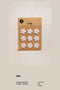 Suatelier Sonia PVC Transparent Stickers WHITE 1668-65 | Felt Cherry Blossom Sakura Blossom