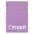 Kokuyo A5 Soft Ring VIOLET SUMMER Edition Notebook Dotted Line 6 mm Rule | 50 Sheets S131BT