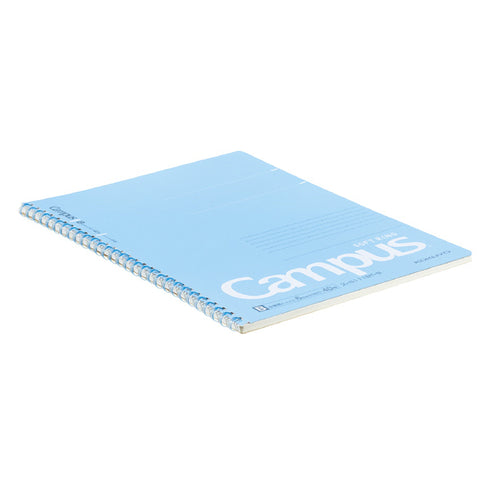 Kokuyo B5 Soft Ring BLUE SUMMER Edition Notebook Dotted Line 6 mm Rule | 40 Sheets S111BT