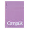 Kokuyo B5 Soft Ring VIOLET SUMMER Edition Notebook Dotted Line 6 mm Rule | 40 Sheets S111BT