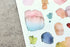 MU Lifestyle Print-On Stickers Rub -On Stickers Transfer Stickers Translucent Stickers 132 | Earth Tones Watercolor Spots