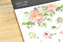 MU Lifestyle Print-On Stickers Rub -On Stickers Transfer Stickers Translucent Stickers 170 | Flowers Pink Flowers Peach Flowers Roses