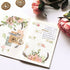 MU Lifestyle Print-On Stickers Rub -On Stickers Transfer Stickers Translucent Stickers 170 | Flowers Pink Flowers Peach Flowers Roses