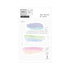 MU Lifestyle Transparent Print-On Sticky Note Rub-On Sticky Note Transfer Sticky Note 015 | Jewel Tones Watercolor Spot Watercolor Swash