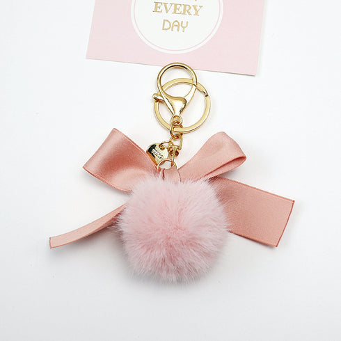 GRAY SATIN Planner Charm Purse Charm Bag Charm Pom Pom Charm Pompom Charm | 2.2 X 3 Inches